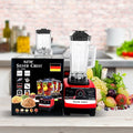 Silver Crest SC-1589 2 in 1 High Power Blender 4500W – Multi-Function Grinder & Smoothie Maker