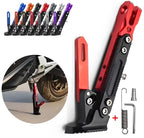 Universal Adjustable Aluminum Motorcycle Kickstand – CNC Side Stand
