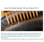 Hair Oil Applicator Bottle, Root oiling Comb bottle for Hair Coloring, Shampoo, Oiling, Dye, and Scalp Treatment for home &amp; commercial (Empty Bottle)
