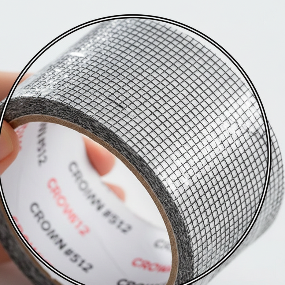 Window Screen Net Repair Tape – Strong Adhesive Mesh Tape for Door & Window Screen Repair, Easy Fix for Holes and Tears | 2 Meter