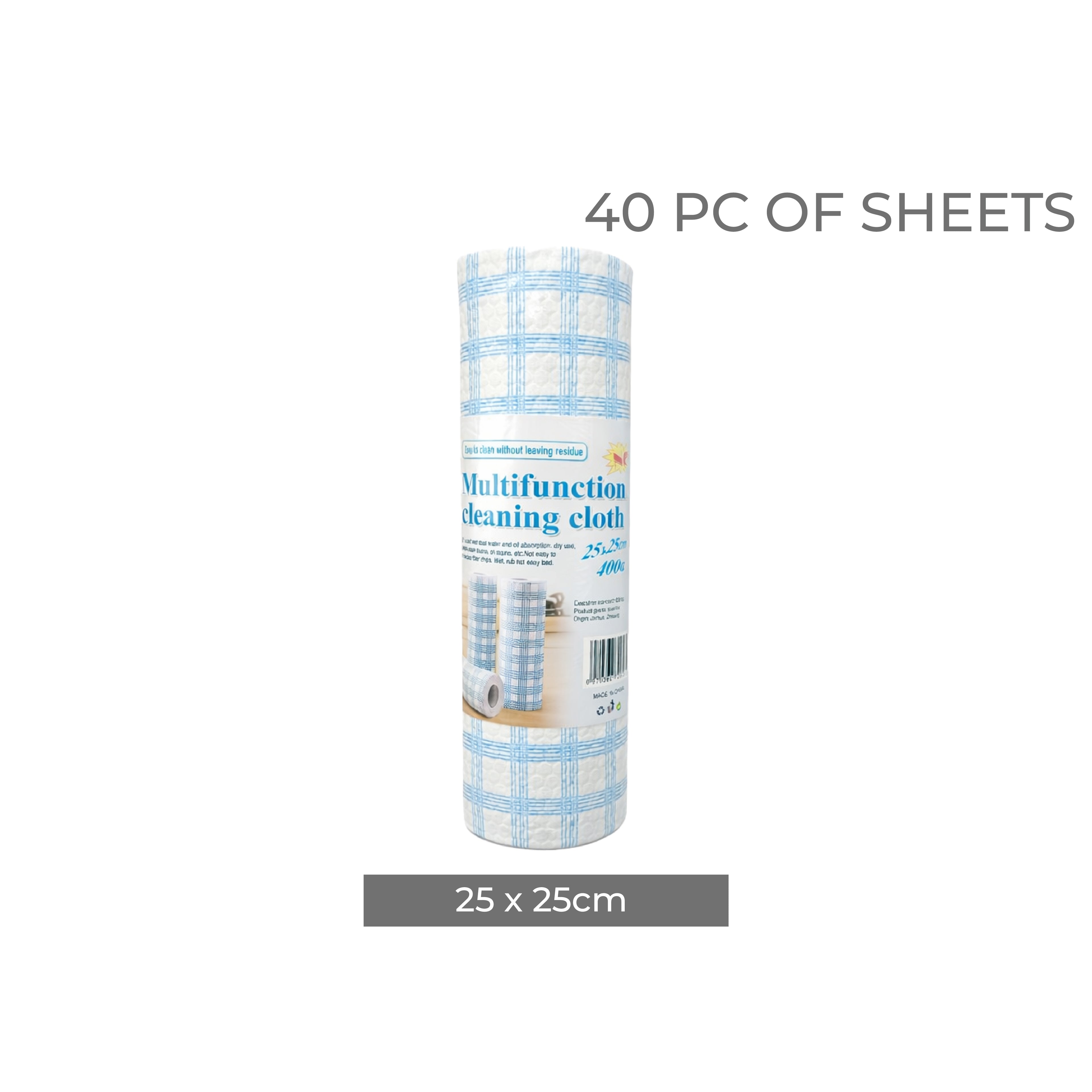 Reusable Kitchen Cleaning Wipes Roll – Washable, Absorbent & Eco-Friendly Multi-Purpose Cleaning Sheets