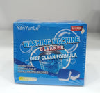 Washing Machine Cleaner Tablets – 12 Tablet | Deep Cleaning & Deodorizing for Front Load, Top Load & HE Washers