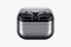 Samsung Galaxy Buds 3 Pro AI True Wireless Bluetooth Earbuds, Noise Cancelling, Sound Optimization, Redesigned Comfort Fit, Silver
