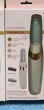 Rechargeable Electric Pedi Foot Filer – Powerful Callus Remover for Cracked Heels & Dead Skin | Smooth, Soft & Salon-Quality Feet at Home
