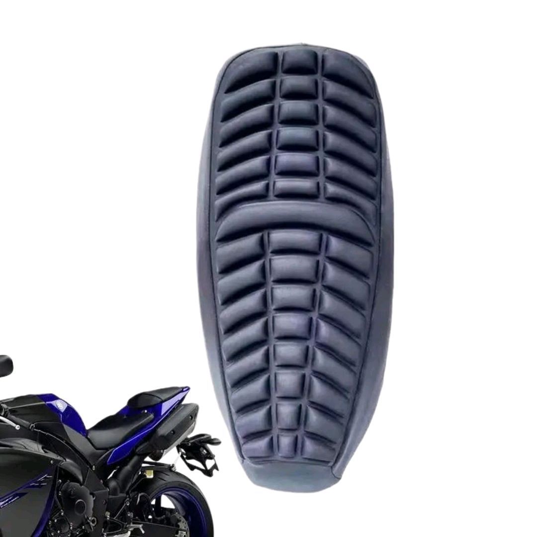 Motorcycle 3D Breathable Non-Slip Seat Cushion Pad – Pain Relief Comfort Cover for CD 70, CD 100, GS 150, GR 150, YBR and Similar Bike Seats