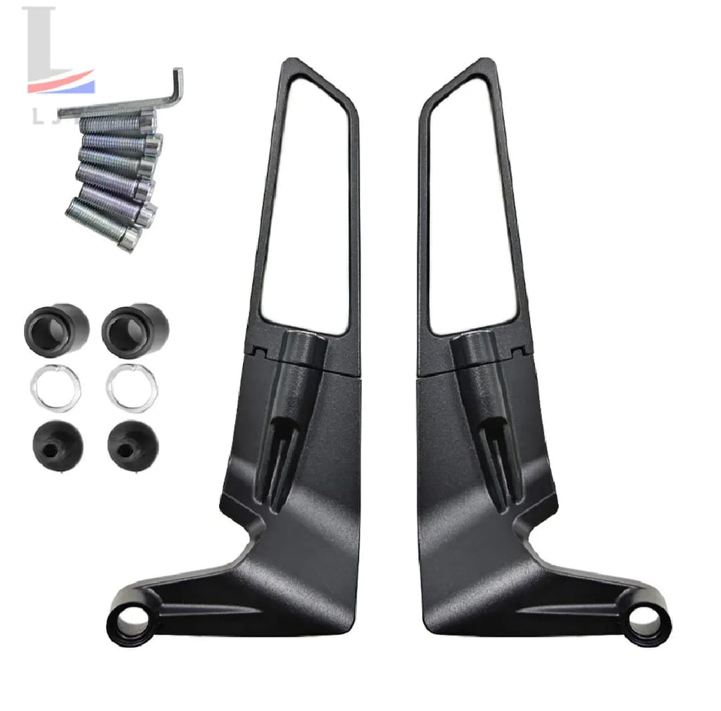 Universal Aerodynamic Rotary Adjustable Motorcycle Wind Wing Rearview Mirrors