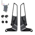 Universal Aerodynamic Rotary Adjustable Motorcycle Wind Wing Rearview Mirrors