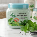 Eco Fresh Whitening Scrub 300ML – Deep Cleansing & Brightening Face and Body Scrub