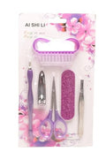 Multi Purpose Nail Manicure Care Set Providing Complete Grooming Everyday Nail Care Support