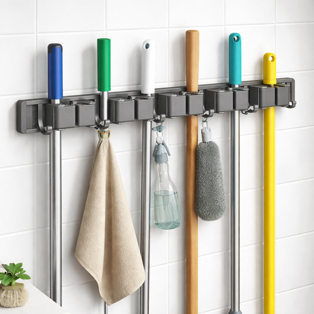 Royal Aluminium Mop & Broom Holder