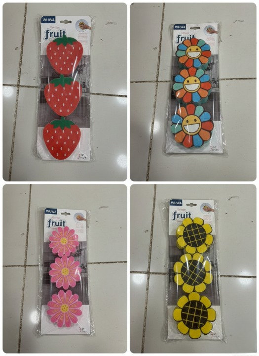 Zidello Soft Non-Scratch Cleaning Sponges & Scourers for Kitchen Washing (Random Design)