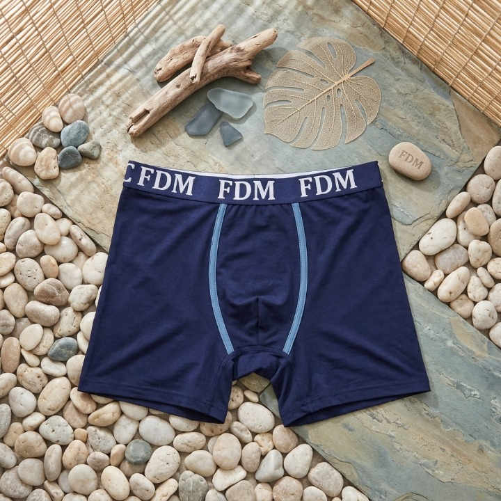 FDM Men's Underwear Comfortable Breathable Innerwear Soft Fabric Daily Wear Stretchable and Durable Design (Random Color)