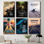 Set of 6 Premium Wall Art Photo Tiles – Modern Home Decor Sets 8x11