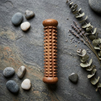 Handcrafted Wooden Palm Massager – Reflexology & Acupressure Hand Roller