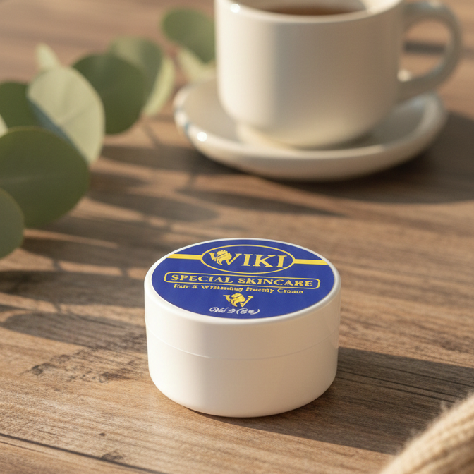 WIKI Night Cream – Black & Blue Edition | Deep Repair, Whitening, Anti-Aging & Moisturizing Night Treatment for Bright, Smooth, Glowing Skin