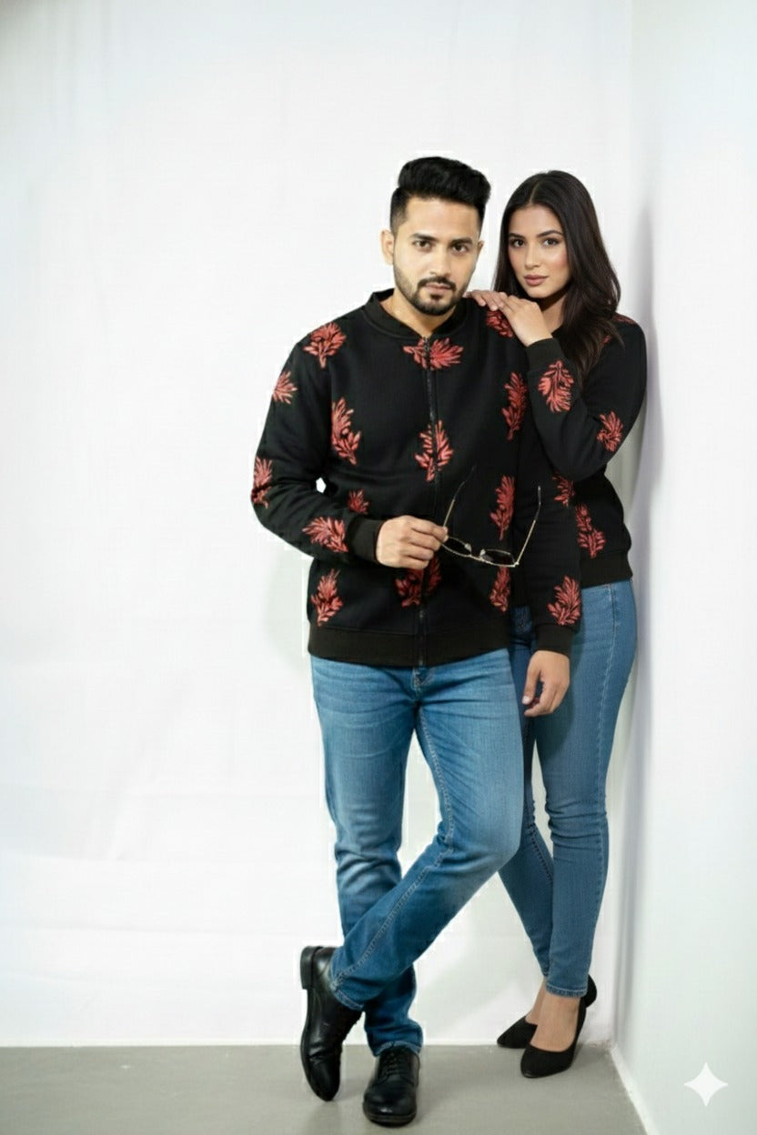 Classic Winter Jacket For Men- Zipper Style, Stay Warm And Stylish- Comfortable Fleece Material