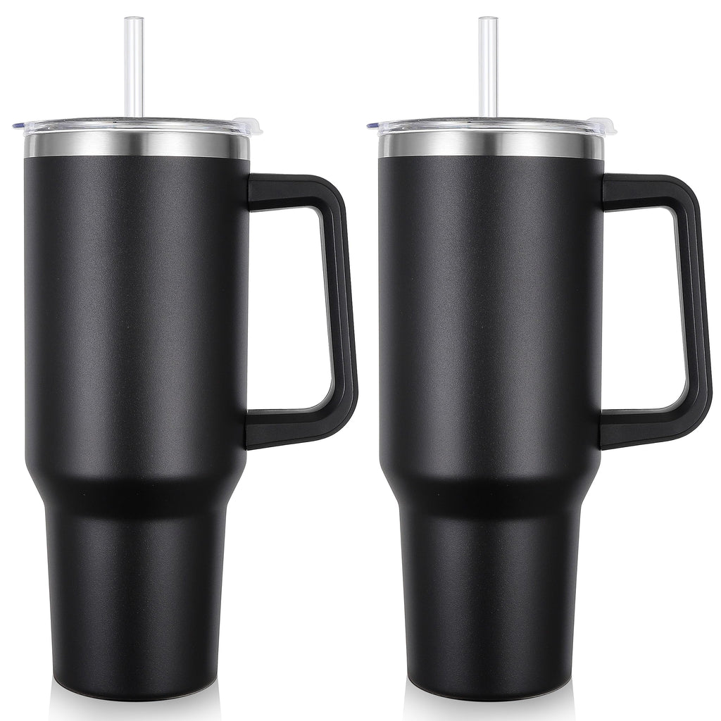Insulated Tumbler 40oz Stainless Steel Vacuum Cup Thermal Mug for Ice Coffee Travel Car Cup 1200ML