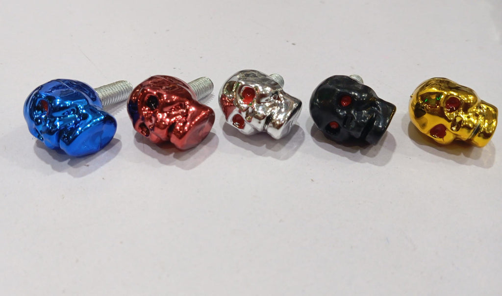 Skull Bolt Decorative Fastener – Metal Khopri Design Dumchi Bolt China