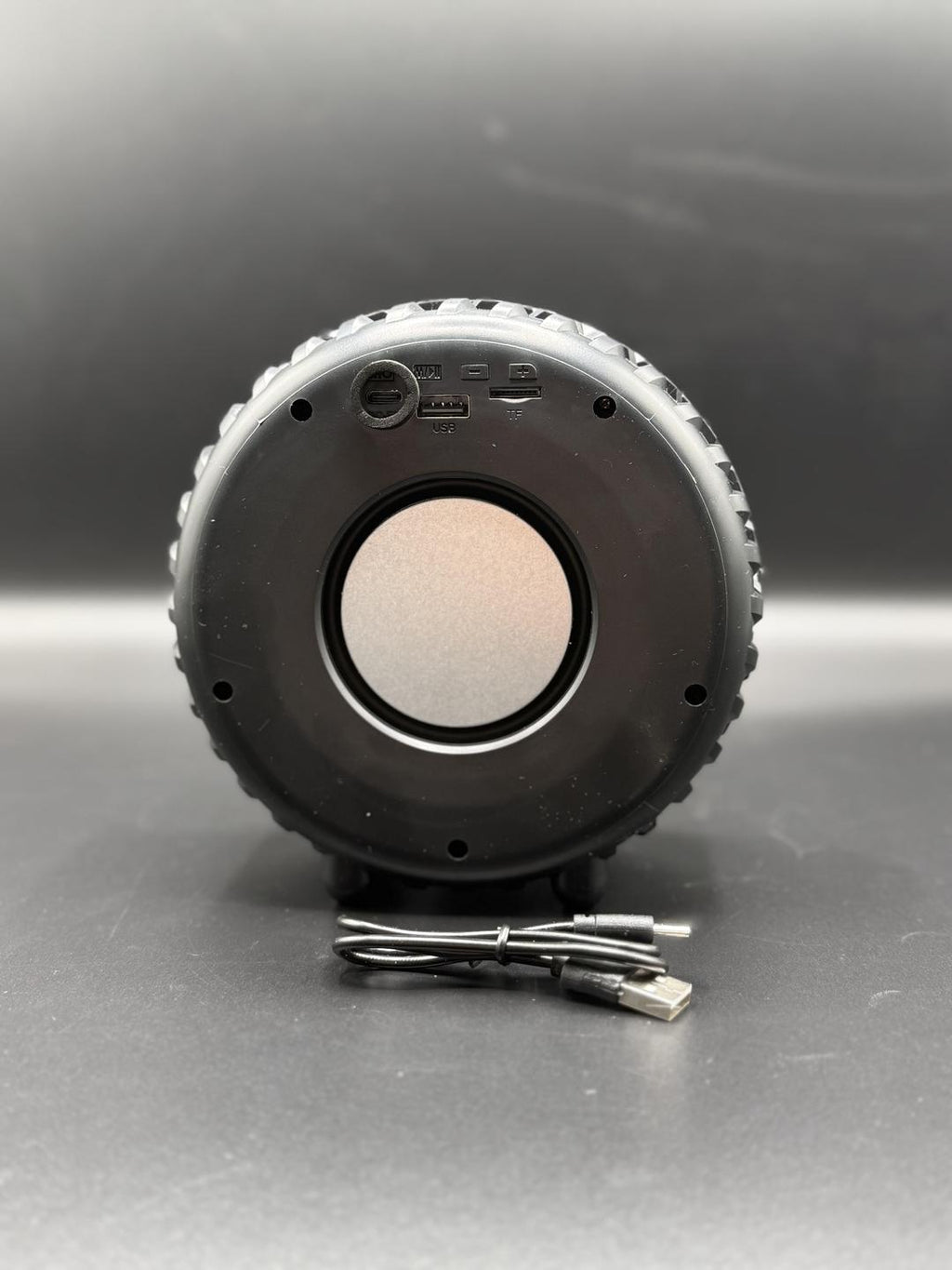 RGB Tyre Shape Wireless Bluetooth Speaker With LED Light