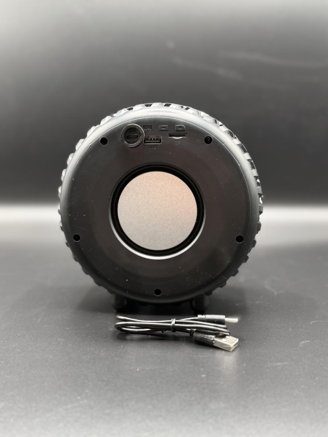 RGB Tyre Shape Wireless Bluetooth Speaker With LED Light