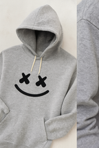 New Summer Collection Full Grey Hoodie  Printed For men And Boys