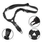 Durable Tactical Rifle Sling for Hunting &amp; Training – Adjustable, Bungee, Quick Detach