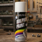Dolphin Multi-Purpose Spray Paint – Fast-Drying, Anti-Rust & Scratch Resistant – High-Gloss Finish for Metal, Wood, Plastic & Automotive – 300ml