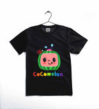 COCOMELON Printed T-Shirt | Cotton Jersey | Kids Casual Wear | Comfortable & Stylish