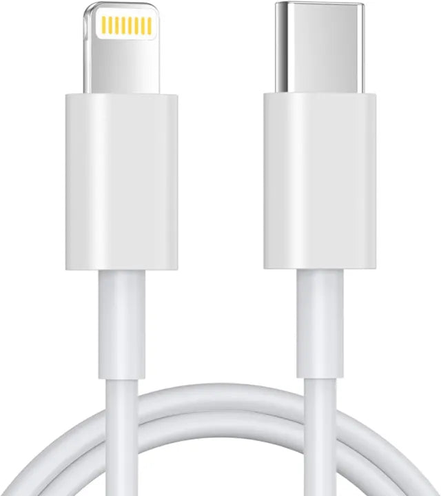 iPhone to Type-C Data Charging Cable 120cm – Fast Charging Lightning to USB-C Original Copper Wire Durable PVC TPE Data Sync Cable