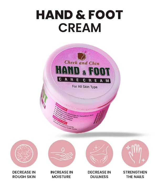 Hand &amp; Foot Care Cream – Deep Moisturizing and Nourishing Formula for Dry, Sensitive Skin Protection and Softness (50 gram)