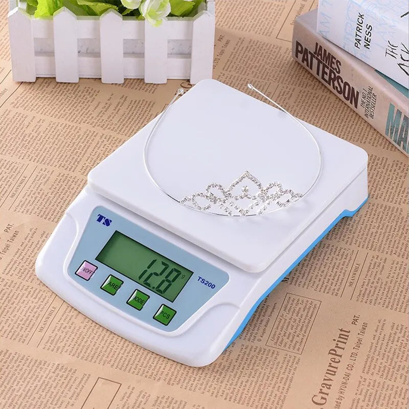 Ts-200 Kitchen Scale Digital Multi Purpose Kitchen Scale Weighing Scale, Upto 6 kg weight capacity