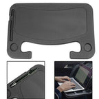 Plastic Steering Wheel Dining & Work Tray for Car – Portable Food Table & Laptop Desk for Driver & Passenger