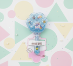 Magical Unicorn Paw-Shaped Glitter Hair Brush & Scalp Massager ( random colour)