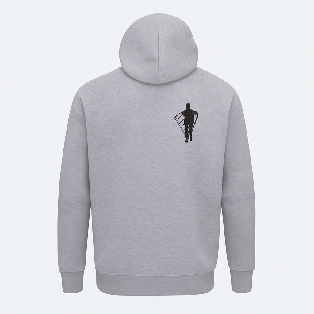 New Summer Collection Full Grey Hoodie FLY MAN Printed For Men And Boys