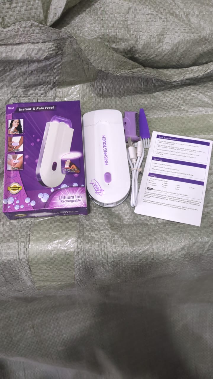 Finishing Touch Laser Hair Removal | 2‑in‑1 Trimmer | Pain‑Free Electric Hair Removal for Women