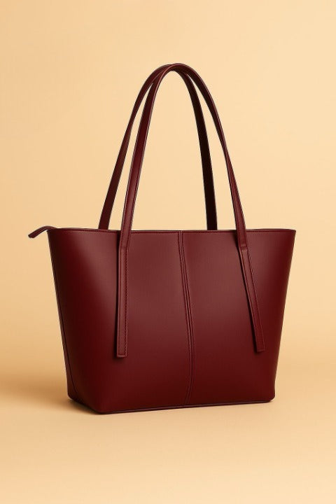 1 Piece Tote Handbag Elegant Design Premium Quality Smooth Finish Easy Carry