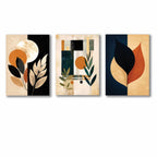 Set of 3 Premium Wall Art Photo Tiles – Modern Home Decor Sets 8x11
