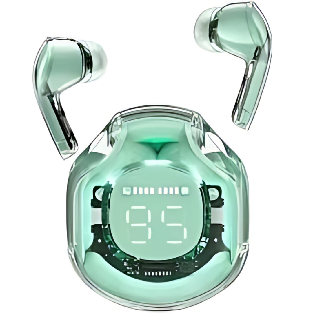 Air39 Wireless Earbuds | Bluetooth 5.3 | Clear Sound | Heavy Bass | Noise Reduction |  LED Display - Random Color