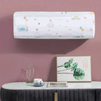 Ac Protective Dust Cover  Cute Cartoon Printing Dust Cover for air condition (Random design &amp; Color)1 ton
