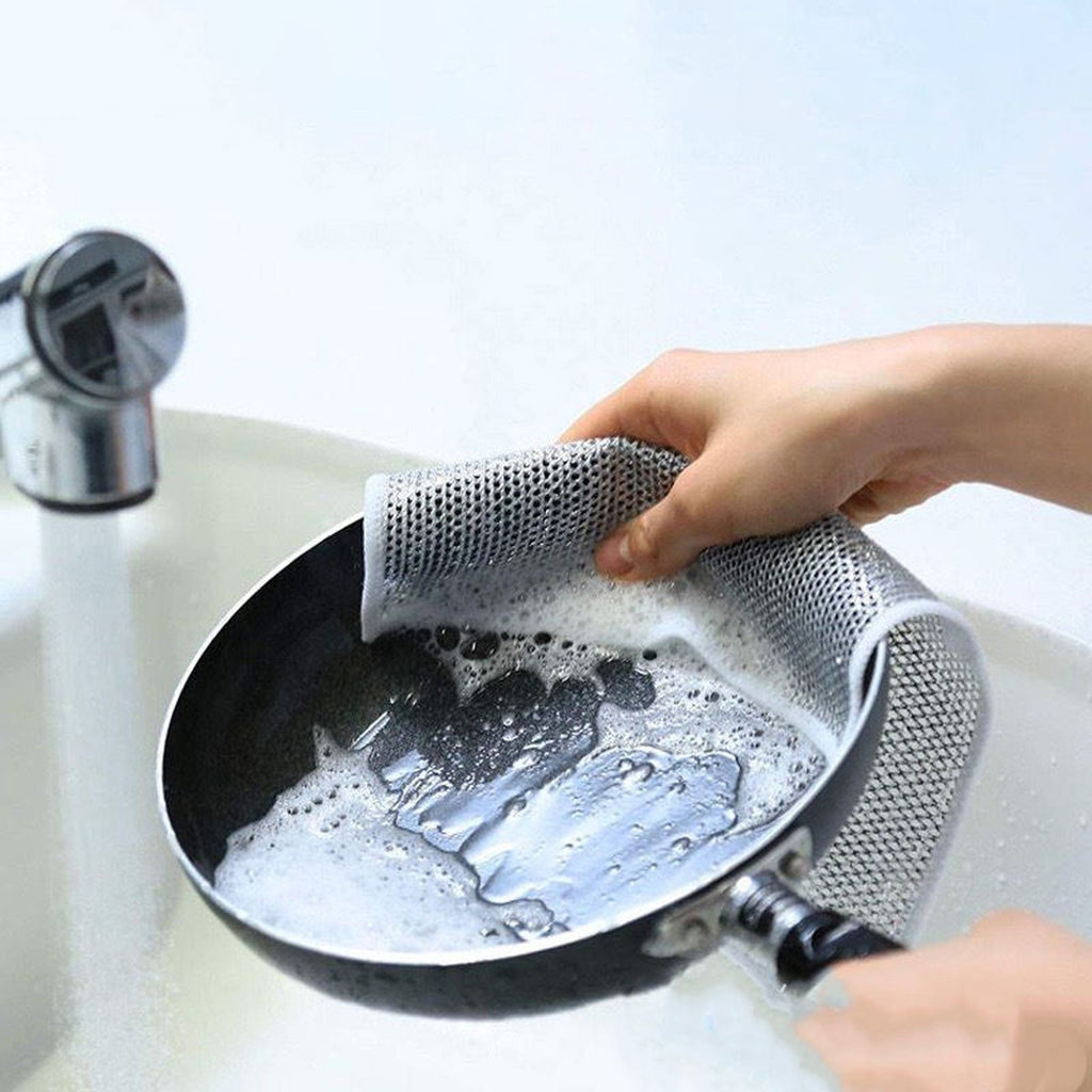 Royal Double Layer Dishwashing Wire Cleaning Cloth | Heavy-Duty Scrubber