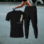 Tracksuit Amazing Trendy Smart black t shirt And Trouser For boys &amp; Men | Fitness Training Muscle Workout Gym track suit for Men