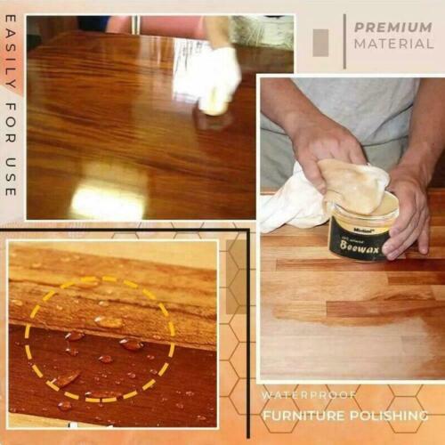 Wood Seasoning Beewax Complete Solution Furniture Care 85gm (Wax Based)