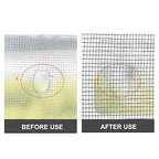 (Pack Of 10) Multifunctional Net Sticker Drainer Net For Bathroom – Kitchen Etc | Window Screen Repair Patches For Door Window