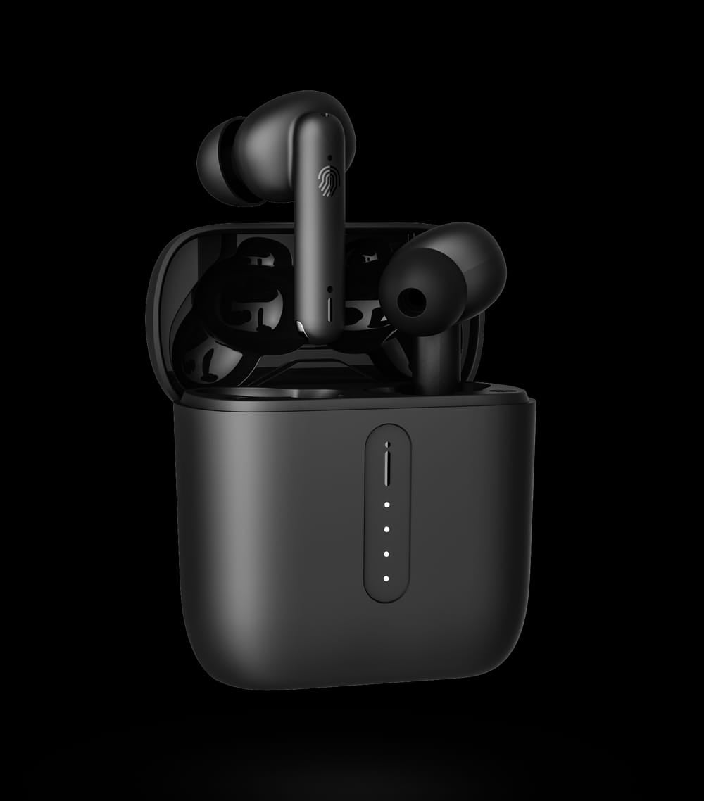 Itel Buds AcePro True Wireless Earbuds – 75 Hours Total Playback, 4-Mic ENC AI Noise Cancellation, and Super Bass