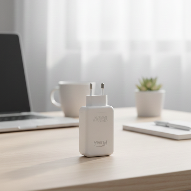 150W Super Fast Charger High Speed Charging Durable Quality Compact Design Reliable Utility Powerful Performance (Without Cable)