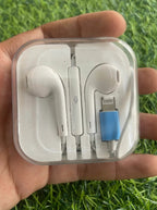 Premium Wired Earphones with In Line Control Crystal Clear Sound Hands Free Calling Built in Microphone Stylish Compact Case Durable Cable