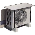 AC Outdoor Unit Sunshade Cover – Silver Foil Reflective Heat Shield & Dust Protector for Air Conditioner External Units