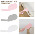 Bed Sheet Tucker Tool Tucking Paddle for Bed | Bedsheet Change Making Easier | Plastic Durable Sheet Change Helper ( Random color )