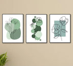 Set of 3 Premium Wall Art Photo Tiles – Modern Home Decor Sets