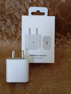 25W Original Power Adapter | White Type-C Fast Charger China Imported